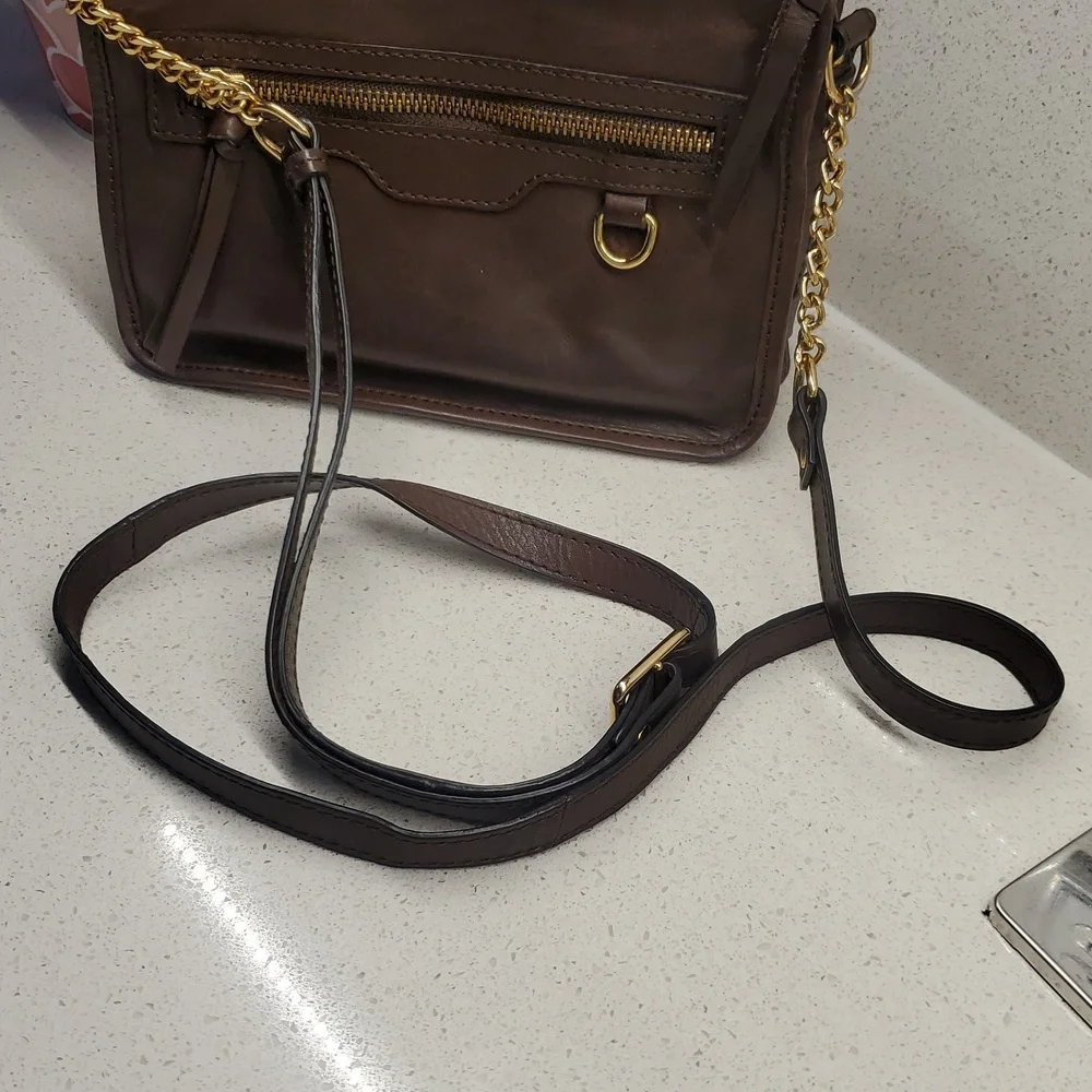 NINO BOSSI soft leather crossbody bag